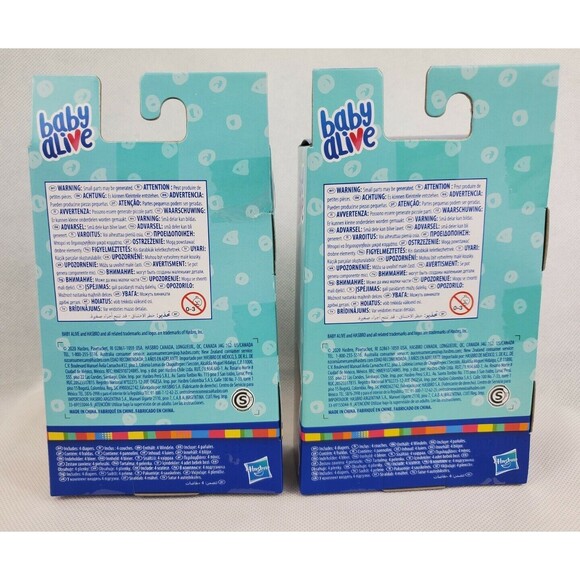 HASBRO BABY ALIVE DIAPERS 2 PACKS OF 4 DIAPERS NEW - Picture 3 of 5